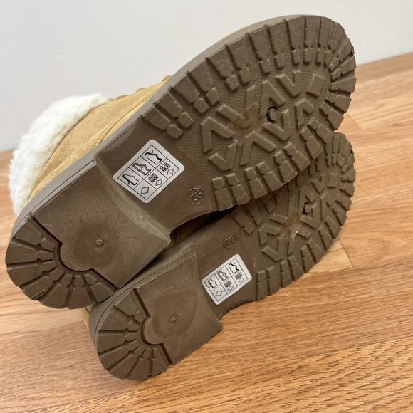 Fabkids Fur Lined Deer Face Boots Little Girls Size 13 NEW - Picture 11 of 12